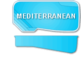 Mediterranean Fiberglass Pool